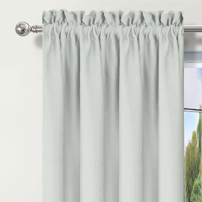 104 Inch Extra Wide Valance for Windows Living Room Bedroom Valance Greyish - Image 6