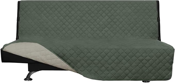 Easy-Going Futon Sofa Slipcover Reversible Sofa Cover Armless Futon Cover by Easy-Going