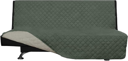 Easy-Going Futon Sofa Slipcover Reversible Sofa Cover Armless Futon Cover by Easy-Going