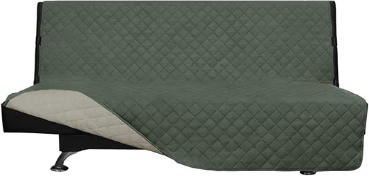 Easy-Going Futon Sofa Slipcover Reversible Sofa Cover Armless Futon Cover by Easy-Going