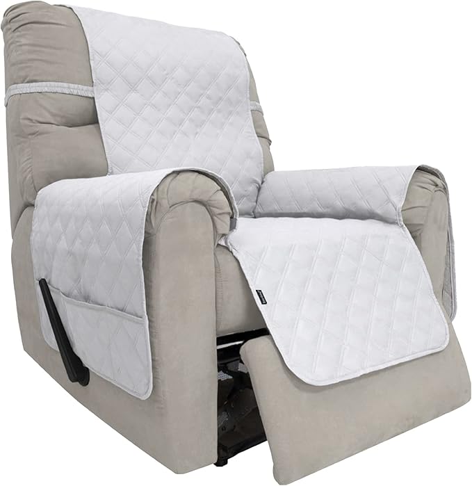 Easy-Going Sofa Slipcover Waterproof Recliner Chair Cover Non-Slip Fabric Couch by Easy-Going