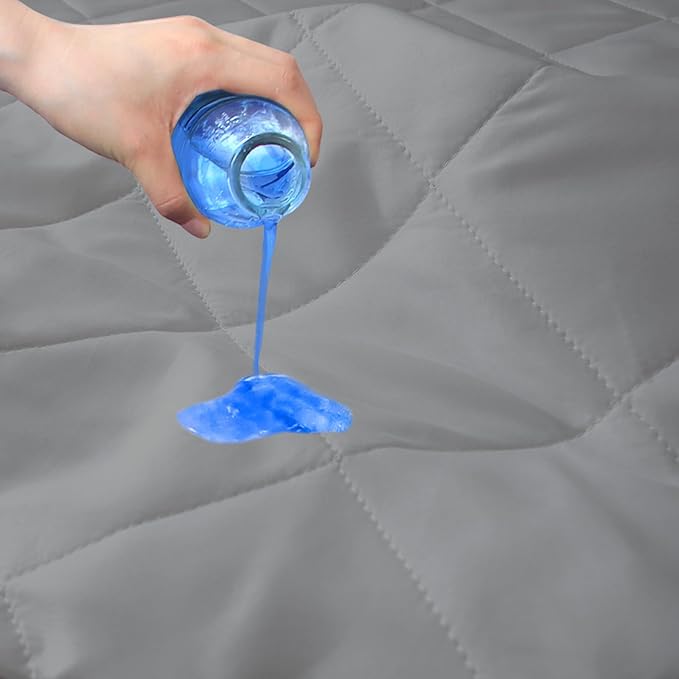 Pack and Play Sheets Fitted Waterproof Pack and Play Mattress Protector Pad - Image 3