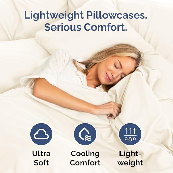 Queen Pillow Cases Set of 2 - Image 3