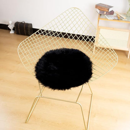 LLB Sheepskin Chair Pad Office Cushion Cover - Image 5