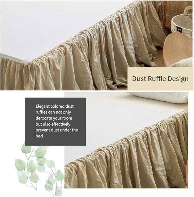 Simple&Opulence Belgian Linen Bed Skirt - Image 6