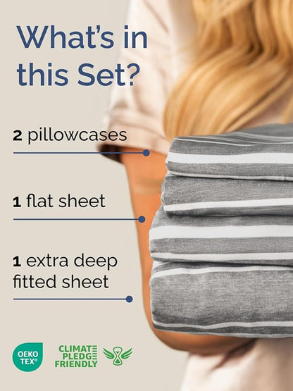 Extra Deep Pocket Queen Sheet Set - Image 2