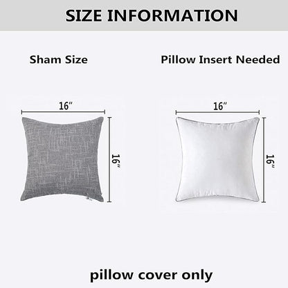 Kevin Textile 2 Packs Decorative Square Pillows Cover Outdoor Throw Pillows - Image 6