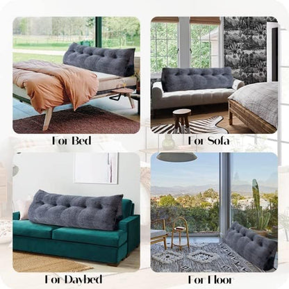 Large Bolster Triangular Headboard Wedge Backrest Positioning Support Bed Rest - Image 5