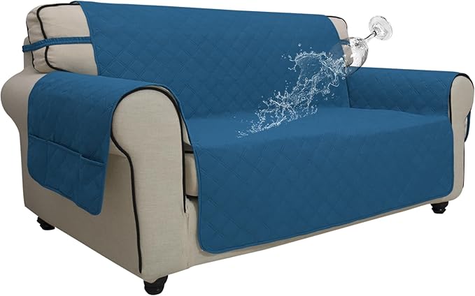 Easy-Going Waterproof Oversized Loveseat Covers Leakproof Couch Cover by Easy-Going