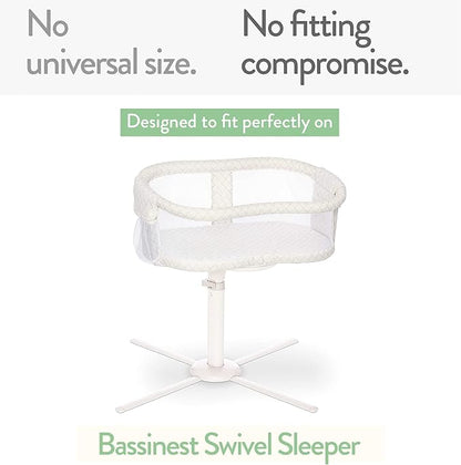 Bassinet Fitted Sheets for Halo Bassinest Swivel Sleeper Mattress – Snuggly - Image 2