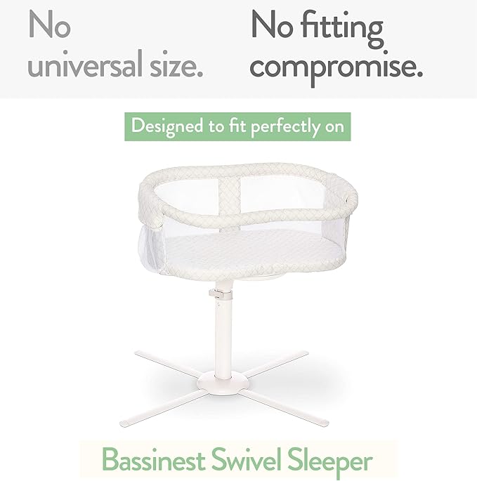 Bassinet Fitted Sheets for Halo Bassinest Swivel Sleeper Mattress – Snuggly - Image 2