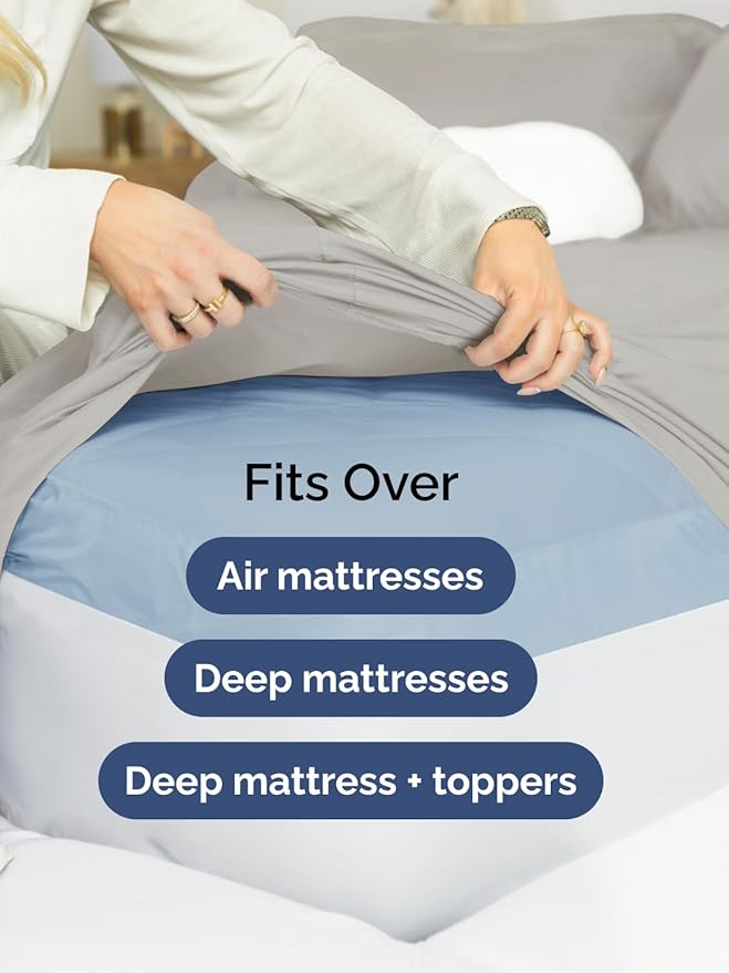 Extra Deep Pocket Cal King Sheets - Image 6
