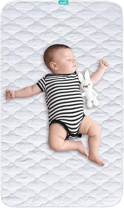 Crib Mattress Protector Pad Cover Quilted Waterproof Incontinence Bed Pads by Bilobanbabybedding