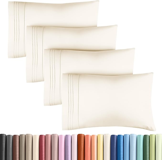 Queen Pillow Cases Set of 4 by CGKUnlimited