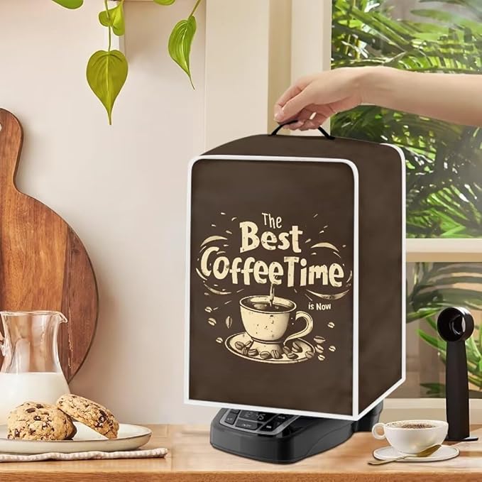 Mumeson Coffee Cup Coffee Maker Cover, Fits Small Kitchen Machines - Image 4