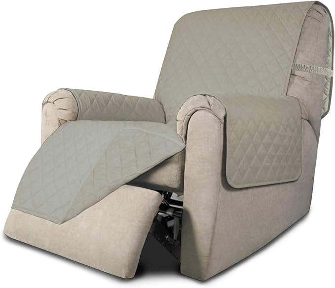 Easy-Going Recliner Chair Slipcover Reversible Sofa Cover Water Resistant Couch by Easy-Going