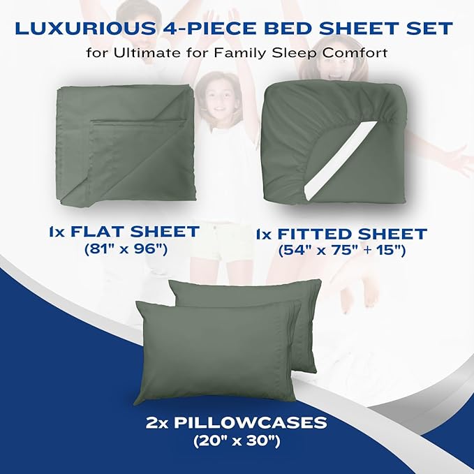 DREAMCARE Full Size Sheets Set - Image 8