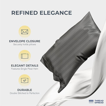 THREAD SPREAD Egyptian Cotton Sheets King Size - Image 4