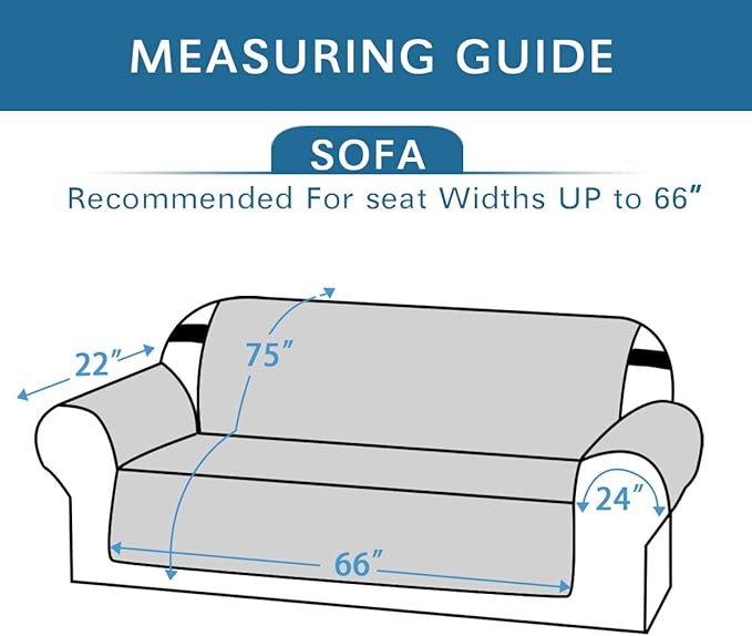 H.VERSAILTEX Reversible Sofa Slipcover Furniture Protector Water Resistant 2 - Image 2
