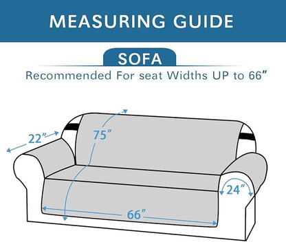 H.VERSAILTEX Reversible Sofa Slipcover Furniture Protector Water Resistant 2 - Image 2