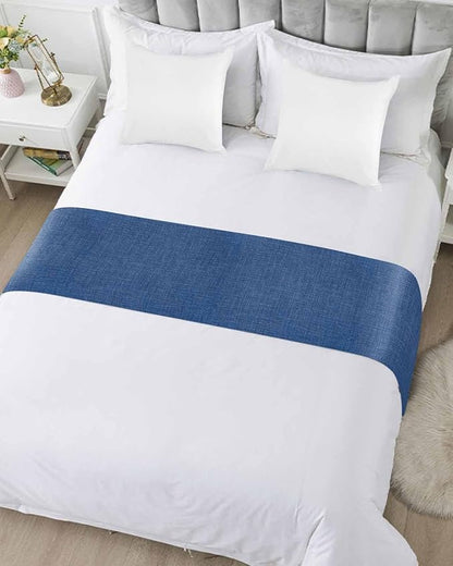 Retro Farm Linen Flax Bed Runners - Image 3