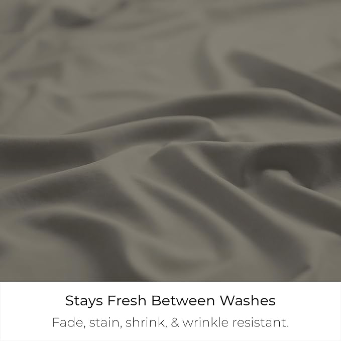 Mellanni Bed Skirt Twin Size - Image 4