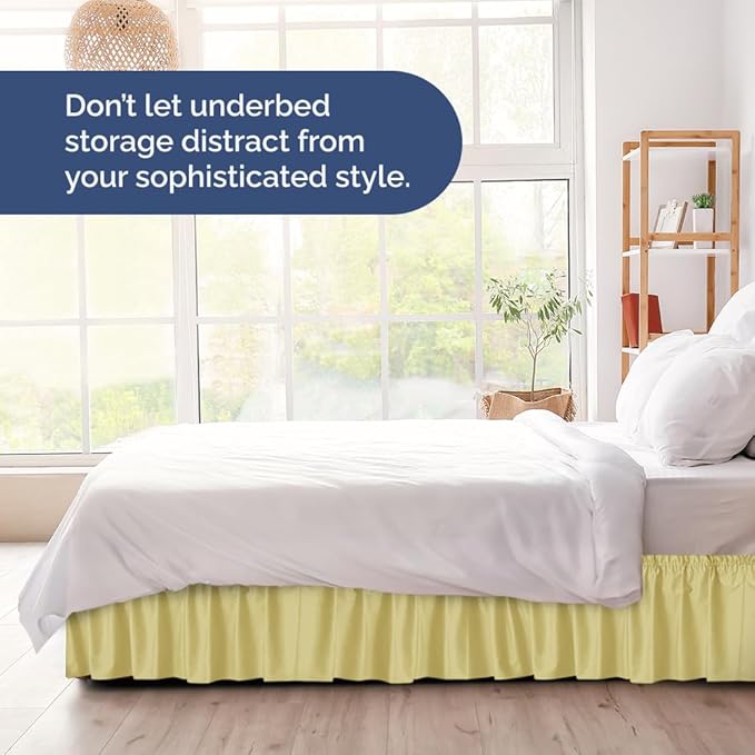 Wrap Around Dust Ruffle Bed Skirt - Image 8