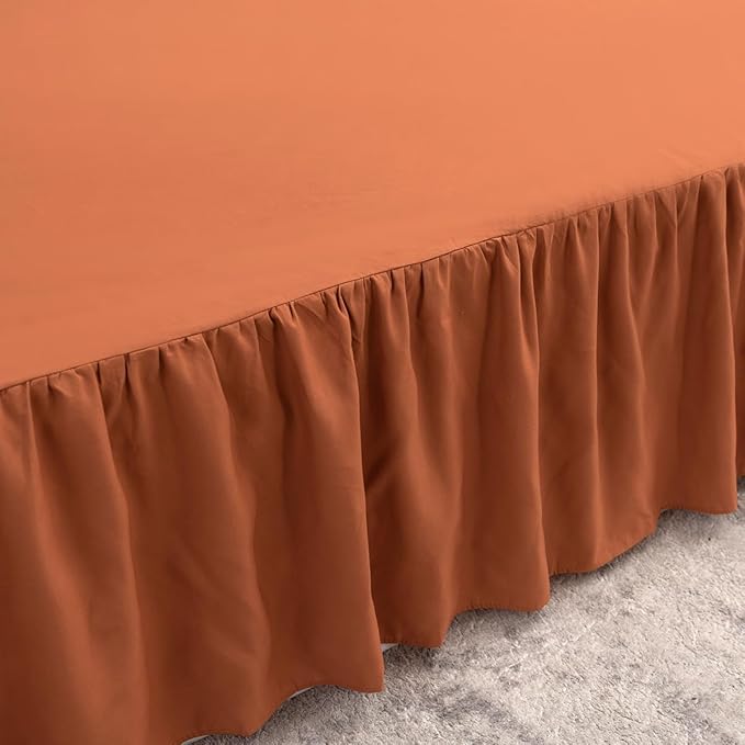 Bed Skirt Queen Size Ruffled Bed Skirt - Image 3