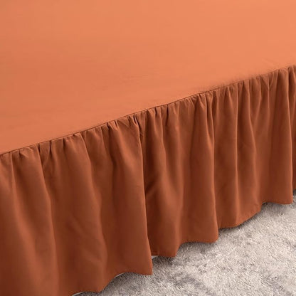 Bed Skirt Queen Size Ruffled Bed Skirt - Image 3
