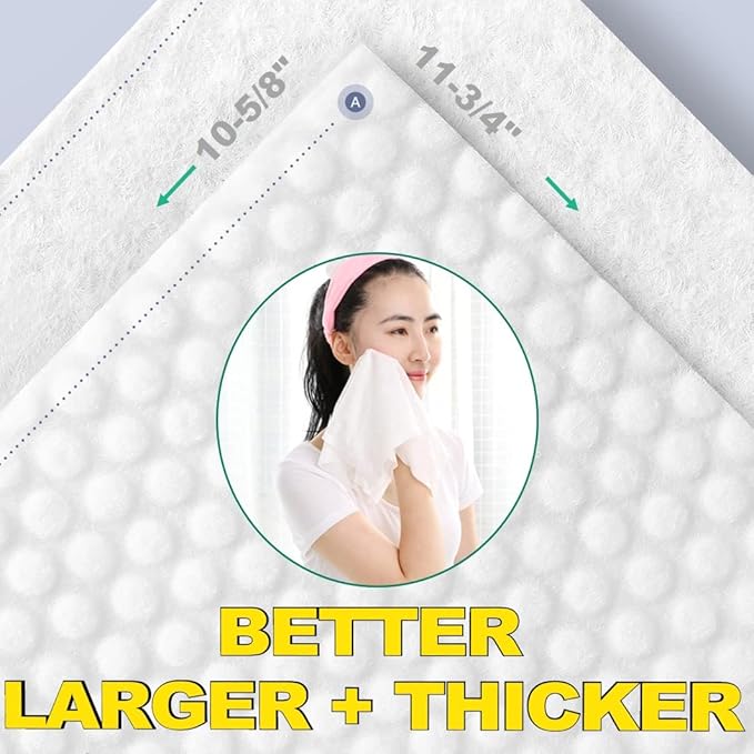 Premium Travel washcloth, Thicker Larger Compressed Towels - Image 2