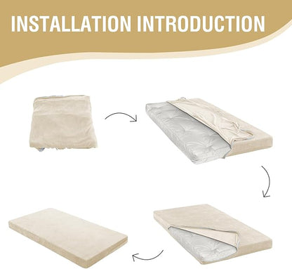 H.VERSAILTEX Queen Size Armless Futon Mattress Covers - Image 6
