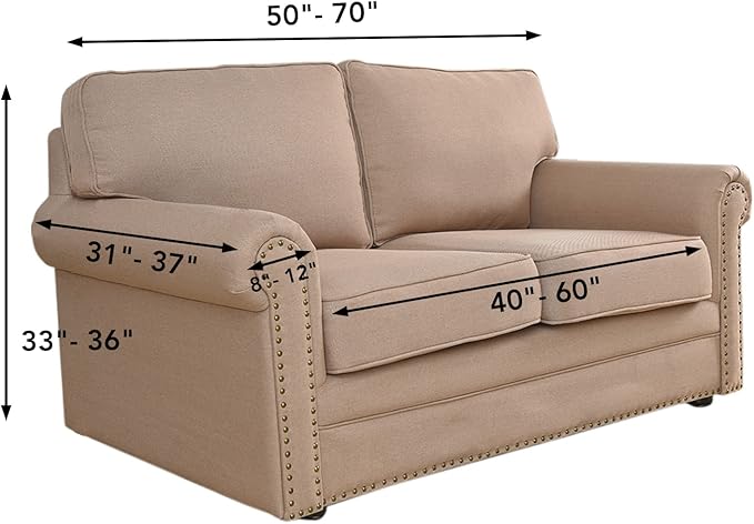 Easy-Going Stretch Loveseat Slipcover 1-Piece Sofa Cover Furniture Protector - Image 6
