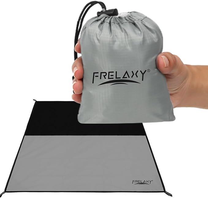 Frelaxy Pocket Picnic Blanket, Waterproof Sandproof Beach Mat, Compact Camping by Frelaxy