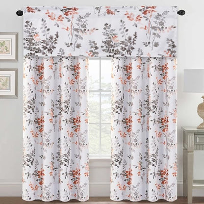 H.VERSAILTEX Valance for Kitchen Windows/Bathroom/Living Room/Bedroom Blackout - Image 7