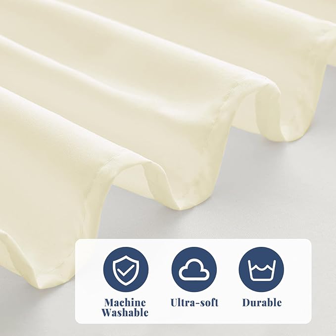 Queen Bed Skirt, Elastic Wrap Around Bed Skirt Queen Size, Bed Skirts - Image 6