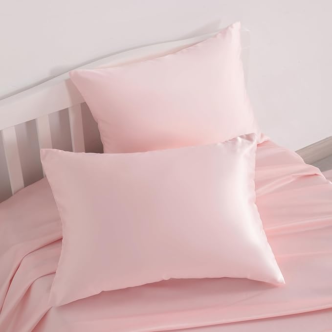 NTBAY Zippered Silk Satin Toddler Pillowcases - Image 6