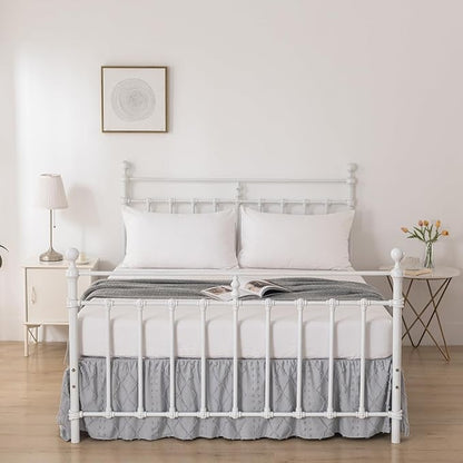 Bed Skirt Queen Size Ruffled Bed Skirt - Image 7