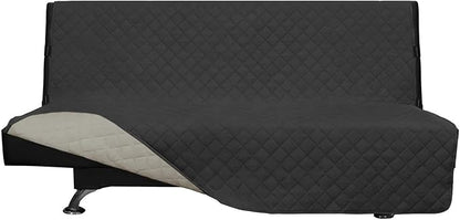 Easy-Going Futon Sofa Slipcover Reversible Sofa Cover Armless Futon Cover by Easy-Going