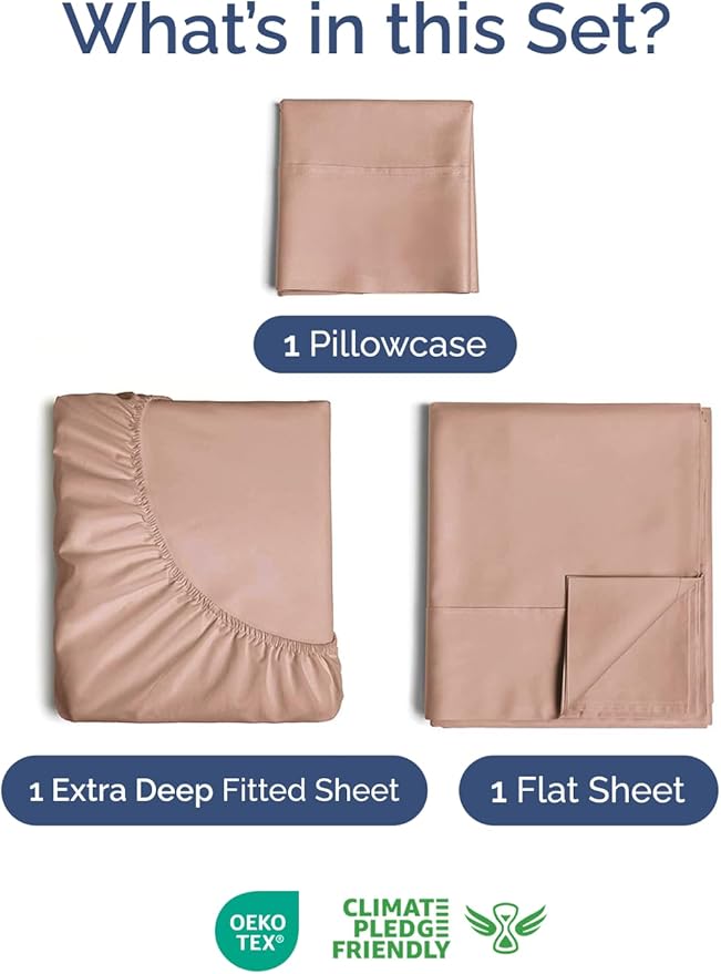 Extra Deep Pocket Twin XL Sheets - Image 2