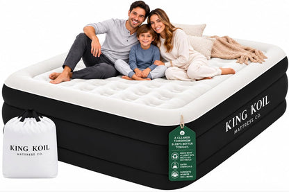 king koil california king air mattress with built-in, main product view