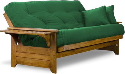Nirvana Futons Brentwood Tray Arm Futon Sofabed Set - Image 5