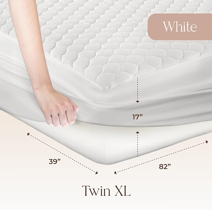 100% Cotton Organic Mattress Pad - Image 2