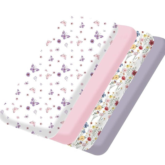 bimocosy Mini Crib Sheets, Pack and Play Sheets by bimocosy