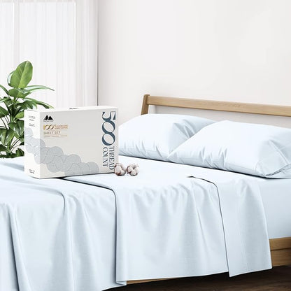 Mayfair Linen 100% Cotton Bed Sheets California King Sheet Set by MayfairLinen