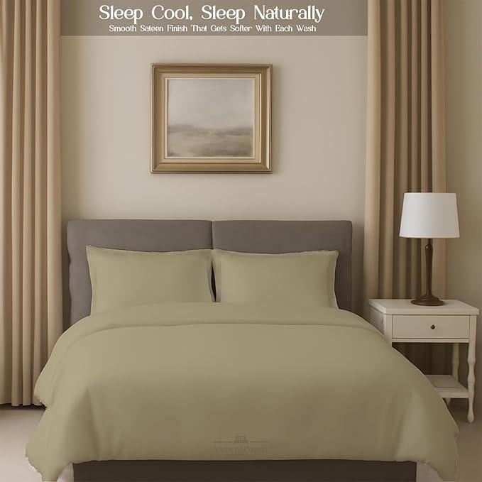 Sleeper Sofa 4 Piece Bed Sheet Set Premium Quality 100% Cotton 500 Thread Count - Image 6