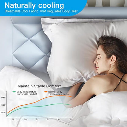 Cooling Mattress Topper Queen Size - Image 3