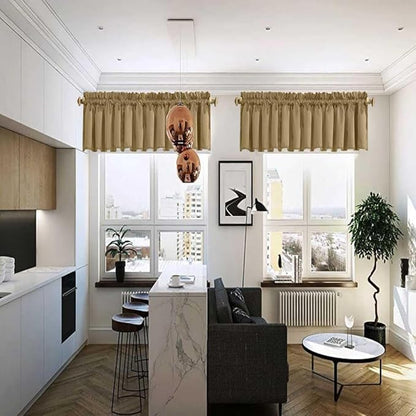 Khaki Window Valances & Toppers - Image 2