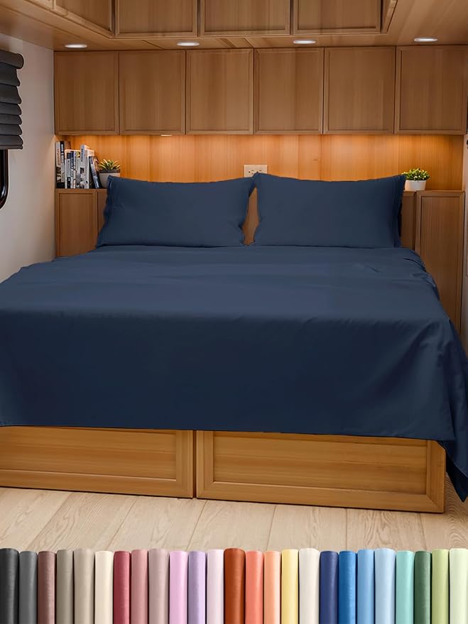 RV Short Queen Sheet Set 60 X 75 by CGKUnlimited