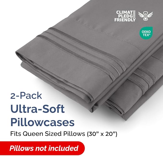 Queen Pillow Cases Set of 2 - Image 2