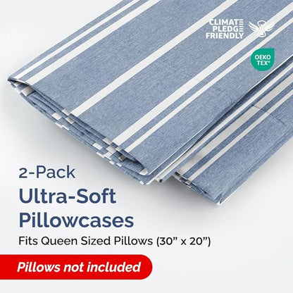 Queen Pillow Cases Set of 2 - Image 2
